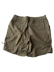 Vorschaubild 2 von EDC Damen Shorts Kurze Hose Gr. 38 W29 M Oliv Baumwolle Leinen Sommer Casual