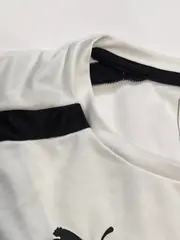 Vorschaubild 2 von Sport Shirt Kinder Langarm Gr. 140 Weiß Schwarz Polyester