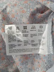 Vorschaubild 4 von Damen Bluse Gr. 36/S Mehrfarbig Blumenmuster Kurzarm Casual