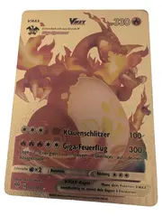 Vorschaubild 1 von Sammelkarte Glurak VMAX Gold Deutsch TCG Trading Card Game