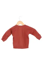 Vorschaubild 2 von Kinder Sweatshirt Gr. 86 Rot Casual Langarm Baumwolle