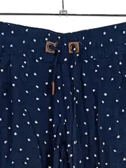 Vorschaubild 2 von Damen Jogginghose S Blau Sterne Casual Viskose