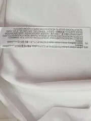 Vorschaubild 4 von Damen Freizeitkleid Gr. 36/S Weiß Minimalistisch Kurzarm