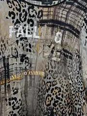 Vorschaubild 8 von Damen Bluse 40/L Mehrfarbig Leo-Muster Animal-Print