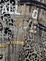 Vorschaubild 5 von Damen Bluse 40/L Mehrfarbig Leo-Muster Animal-Print