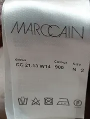 Vorschaubild 4 von Etuikleid Damen Gr. 36/S Schwarz Elegant Klassisch Strukturmuster