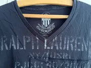 Vorschaubild 2 von Herren T-Shirt Schwarz Gr. S Casual Baumwolle