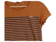 Vorschaubild 2 von Damen T-Shirt gestreift Gr. 36/S Casual Baumwolle Mehrfarbig