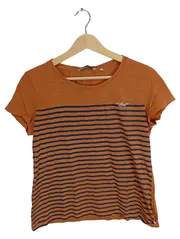 Vorschaubild 1 von Damen T-Shirt gestreift Gr. 36/S Casual Baumwolle Mehrfarbig