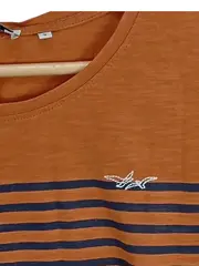 Vorschaubild 4 von Damen T-Shirt gestreift Gr. 36/S Casual Baumwolle Mehrfarbig