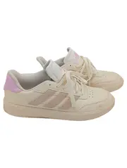 Vorschaubild 1 von Damen Sneaker Low Weiß Rosa Gr. 42 Sportschuhe Turnschuhe