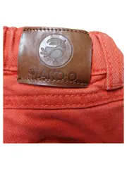 Vorschaubild 3 von Jogginghose Kinder Gr. 128 Rot Casual Baumwolle mit Stickerei