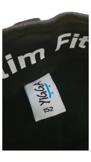 Vorschaubild 2 von Slim Fit Jeans Kinder Gr. 152 Schwarz Hose Denim NEU