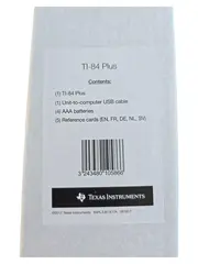 Vorschaubild 1 von TI-84 Plus Grafikrechner Taschenrechner Weiß