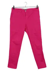 Vorschaubild 1 von Stoffhose Damen Gr. 44 Pink Chino Baumwolle