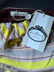 Vorschaubild 2 von Maxikleid Damen Gestreift Gr. L 75 Sommerkleid Mehrfarbig