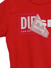 Vorschaubild 3 von Kinder T-Shirt Rot Gr. 122 Casual Logo-Print Baumwolle