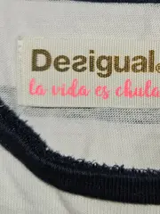 Vorschaubild 6 von Jerseykleid Mädchen gestreift Sterne Pailletten Rüschen Blau Gr. 164