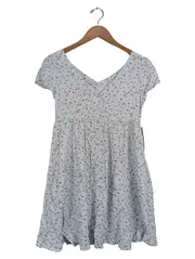 Vorschaubild 1 von Sommerkleid Damen XS Blumenmuster Mehrfarbig