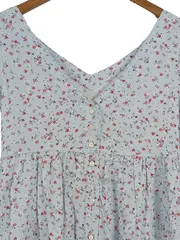 Vorschaubild 3 von Sommerkleid Damen XS Blumenmuster Mehrfarbig