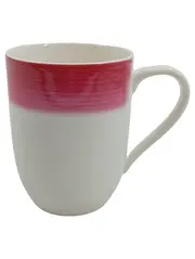Vorschaubild 1 von Tasse Premium Porzellan Weiß Rosa Farbverlauf 300ml