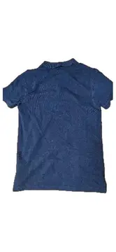 Vorschaubild 4 von Herren Poloshirt Gr. M Blau Kurzarm Baumwolle Casual