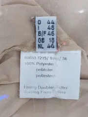 Vorschaubild 4 von Damen Steppmantel Gr. 44/XXL Beige Klassisch Elegant