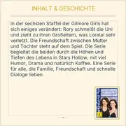 Vorschaubild 3 von Gilmore Girls Staffel 6 DVD Box Deutsch FSK 6 Serie Lauren Graham Alexis Bledel
