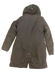 Vorschaubild 2 von Damen Parka Gr. 34/XS Schwarz Kapuze Fell Outdoor Freizeit