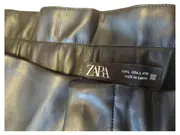 Vorschaubild 5 von Paperbag Shorts Damen Gr. M 38 Schwarz Baumwolle Freizeit