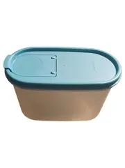 Vorschaubild 1 von Vorratsbehälter Türkis 13cm Kunststoff Frischhaltedose Uni