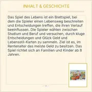 Vorschaubild 5 von MB Spiele Das Spiel des Lebens Brettspiel Familie Gesellschaftsspiel ab 8 Jahre