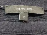 Vorschaubild 3 von Damen Pullover Gr. 36/S Blau Gestreift Casual Basic Baumwolle