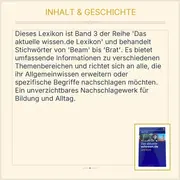 Vorschaubild 4 von wissen.de Lexikon Band 3 Hardcover Deutsch Beam-Brat Allgemeinwissen
