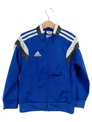 Vorschaubild 1 von Trainingsjacke Kinder Gr. 116 Blau Weiß Schwarz Sportjacke