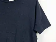 Vorschaubild 4 von Damen T-Shirt Blau Gr. 36/S Casual Meliert Baumwolle Kurzarm