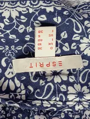 Vorschaubild 3 von Damen Freizeitkleid Gr. 36/S Blau Floral Paisley Viskose Midikleid