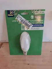Vorschaubild 3 von LED Energiespar Leuchtmittel E14 2W warmweiß Glühbirne