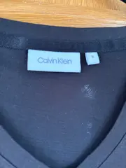 Vorschaubild 2 von Damen T-Shirt V-Ausschnitt Basic Schwarz Gr. S