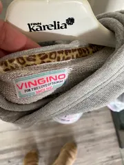 Vorschaubild 2 von Mädchen Kapuzenpullover Hoodie Gr. 140 Grau Casual