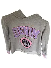 Vorschaubild 1 von Mädchen Kapuzenpullover Hoodie Gr. 140 Grau Casual