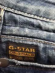 Vorschaubild 3 von G-Star Damen Jeans Hose Regular Fit Blau Größe 28x32