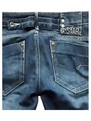 Vorschaubild 4 von G-Star Damen Jeans Hose Regular Fit Blau Größe 28x32