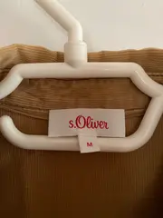 Vorschaubild 6 von Hemdbluse Damen Gr. 38/M Braun Casual Langarm Baumwolle