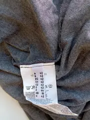 Vorschaubild 4 von Strickkleid Damen 42/XL Grau Viskose Elegant Midikleid