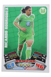 Vorschaubild 2 von Fußball Sammelkarten Bundesliga Match Attax Spieler Karten Set