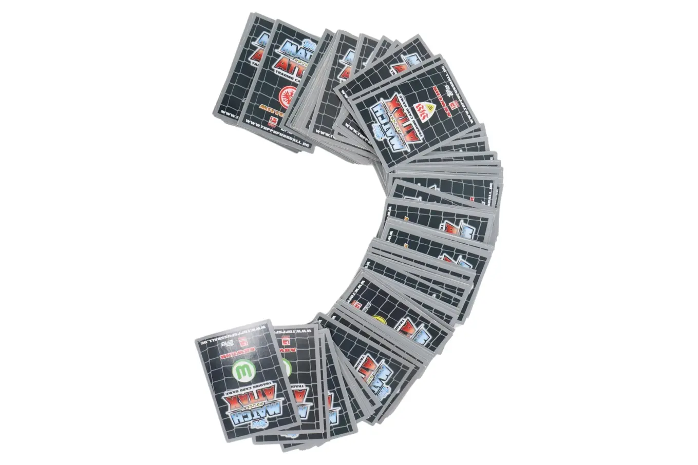 TOPPS Fußball Sammelkarten Bundesliga Match Attax Spieler Karten Set