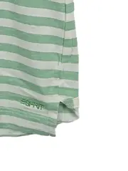 Vorschaubild 5 von Damen Poloshirt gestreift Grün Gr. 38