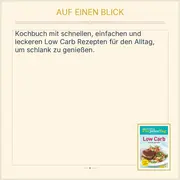 Vorschaubild 2 von essen & trinken Low Carb Kochbuch Taschenbuch Schnelle Rezepte Schlank Genießen