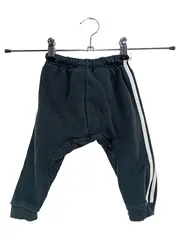 Vorschaubild 2 von Kinder Jogginghose Gr. 74 Schwarz Trainingshose Sport Hose Streifen Logo